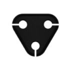 Top tube 3 hole rubber grommet (2020 E-117 Tri)