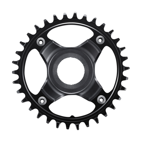 CHAINRING, SM-CRE80-12-B, 34T W/O CG, FOR CHAIN LINE 55MM, BLACK