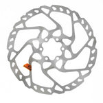 ROTOR FOR DISC BRAKE, SM-RT66, M 180MM, 6-BOLT TYPE