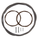 BC-9000 ROAD POLYMER BRAKE CABLE SET- High Tech Gray