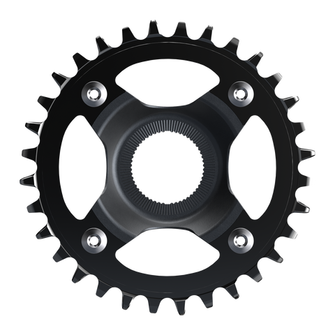 CHAINRING, CR-EM800, 32T W/O CG, FOR CHAIN LINE 55MM, BLACK