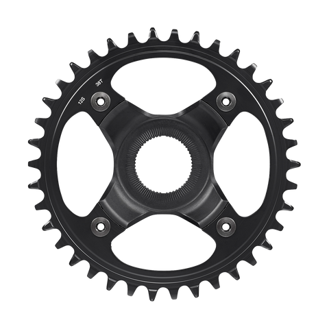 CHAINRING, SM-CRE80-12-B, 38T W/O CG, FOR CHAIN LINE 55MM, BLACK