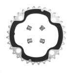 FC-M670-10 CHAINRING 32T-AE(B-TYPE)W/FIXING NUT 4PCS.