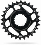North Shore Billet NSB Variable Tooth Chainring, Direct Mount Shimano 12 speed, Boost