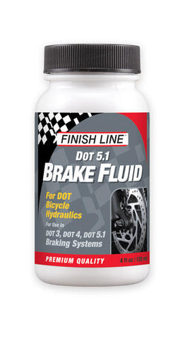 Finish Line DOT 5.1 Brake Fluid (4-Ounce Bottle)